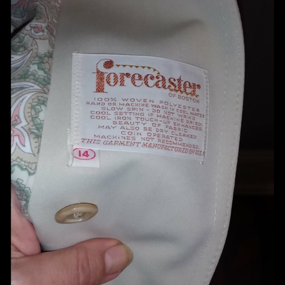 Fabulous 1960's-1970's Forecaster Trench Coat - Picture 6 of 8